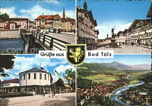 Bad Toelz Brunnen Bruecke  Kat. Bad Toelz