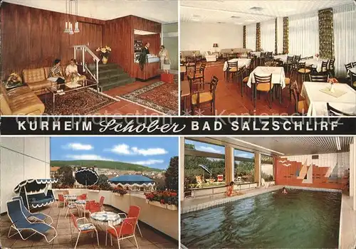 Bad Salzschlirf Kurheim Schober Kat. Bad Salzschlirf