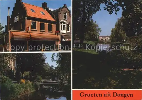 Dongen Stadtpark Bruecke  Kat. Dongen