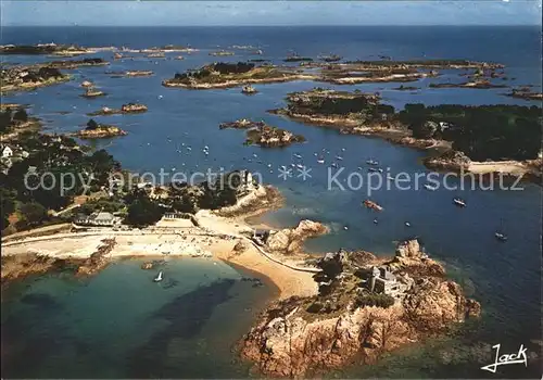 Ile de Brehat La plage de Guerzido Kat. Ile de Brehat