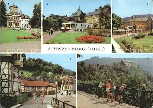 Schwarzburg Thueringer Wald Kaisersaal Max Reimann Platz Schloss Erholungsheim Kat. Schwarzburg