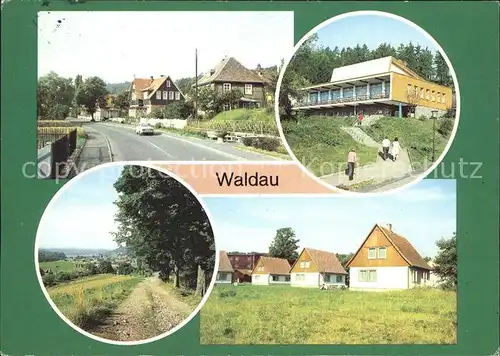 Waldau Thueringen Bungalows und Erholungsheim Bergkristall Kat. Nahetal Waldau