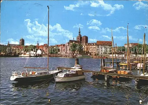 Stralsund Mecklenburg Vorpommern Hafen Kat. Stralsund