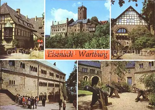 Eisenach Thueringen Wartburg Kanonen Kat. Eisenach