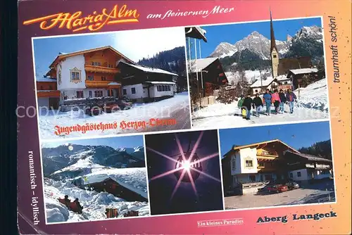 Maria Alm Steinernen Meer Jugendgaestehaus Herzog Oberau / Maria Alm am Steinernen Meer /Pinzgau-Pongau