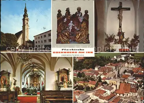 Obernberg Inn Pfarrkirche Kat. Obernberg am Inn