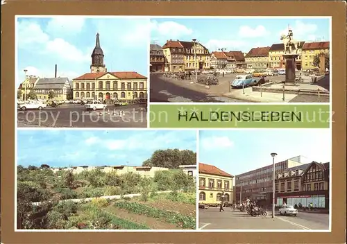 Haldensleben Rathaus Friedrich Engels Platz Kat. Haldensleben