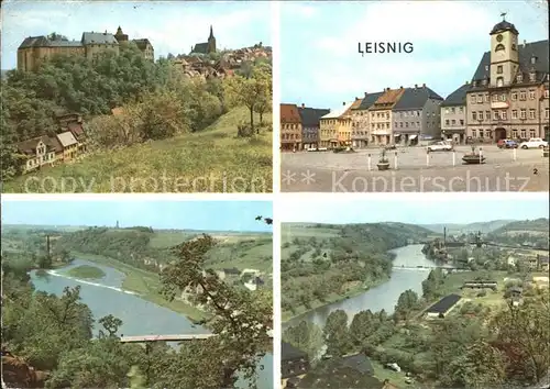 Leisnig Burg Tragnitz und Muldental Kat. Leisnig