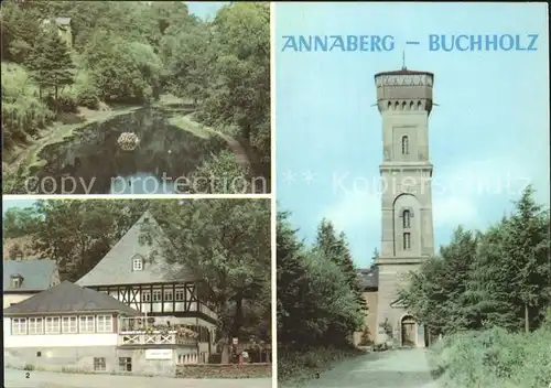 Annaberg Buchholz Erzgebirge Poehlberg Waldschloesschenpark Frohnauer Hammer Kat. Annaberg