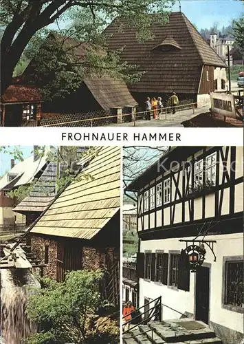 Frohnau Annaberg Frohnauer Hammer Herrenhaus Mueseum und Gaststaette Kat. Annaberg