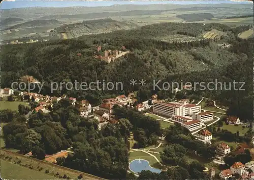 Bad Neustadt Sanatorium Fraenkische Saale Fliegeraufnahme Kat. Bad Neustadt a.d.Saale