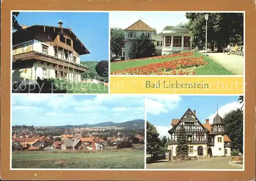 Bad Liebenstein Heimgaststaette Feodora Kurpark  Kat. Bad Liebenstein