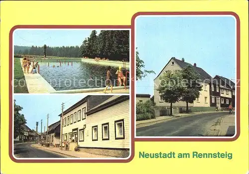 Neustadt Rennsteig Erholungsheim am Kammweg Bahnhofstrasse Kat. Neustadt Rennsteig