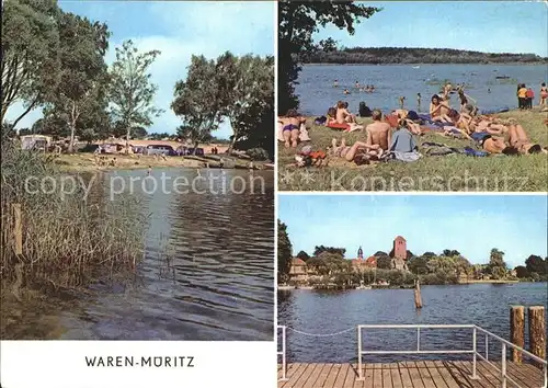 Waren Mueritz Camping Kamerun Strand Ecktannen Kat. Waren Mueritz