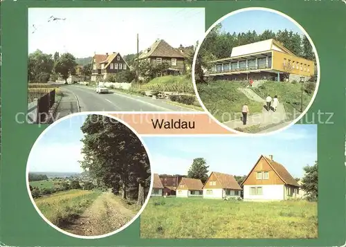 Waldau Thueringen Erholungsheim Bergkristall Bungalows Kat. Nahetal Waldau