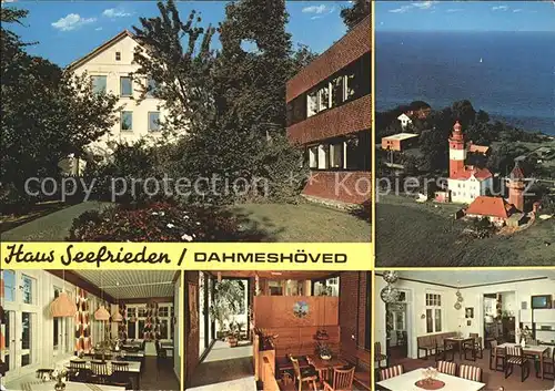 Dahmeshoeved Holstein Haus Seefrieden Leuchtturm Kat. Dahme