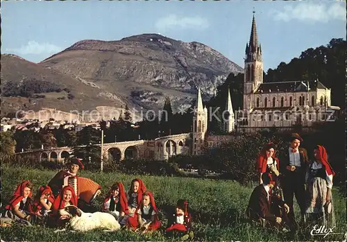Lourdes Hautes Pyrenees Folklore Bigourdan Kat. Lourdes