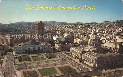 San Francisco California Convention Center Civic Center Plaza  Kat. San Francisco