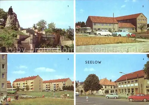 Seelow Ehrenmal der Roten Armee Polytechnische Oberschule Erich Weinert Strasse  Kat. Seelow