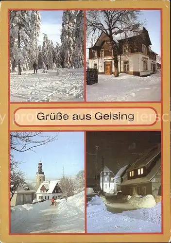 Geising Erzgebirge HO Hotel Geisinghof  Kat. Geising Osterzgebirge