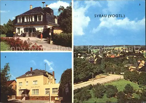 Syrau Vogtland Drachenhoehe Gaststaette Haus Vogtland  Kat. Syrau