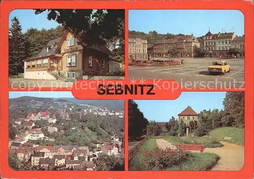 Sebnitz Gaststaette Finkenbaude VdN Denkmal  Kat. Sebnitz