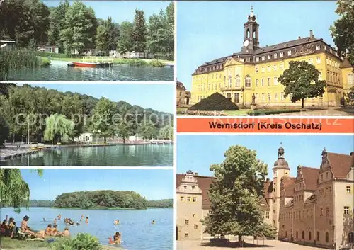 Wermsdorf Horstseeinsel Schloss Hubertusburg  Kat. Wermsdorf