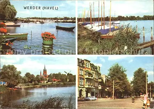 Werder Havel Hafen Boot  Kat. Werder