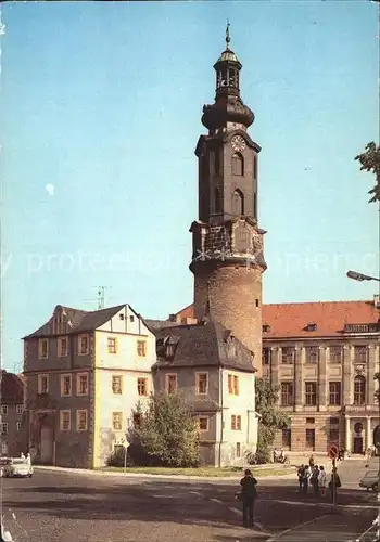 Weimar Thueringen Schlossturm Bastille  Kat. Weimar