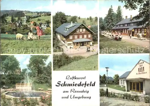 Schmiedefeld Rennsteig Vesser Filmbuehre Stutenhaus  Kat. Schmiedefeld Rennsteig