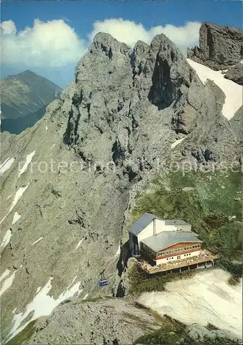 Mittelwald Berggaststaette Bergstation Karwendelbahn Kat. Adelmannsfelden