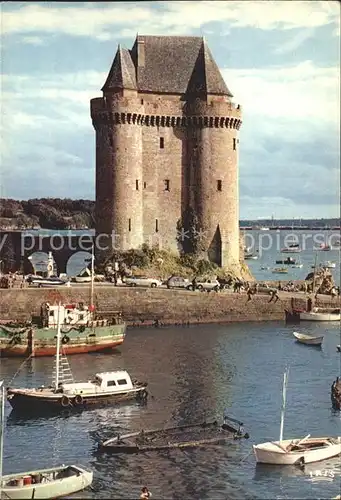 Saint Servan Ille et Vilaine Tour Solidor et la cale Kat. Saint Malo