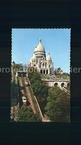 Paris Basilique Sacre Coeur Montmartre Kat. Paris