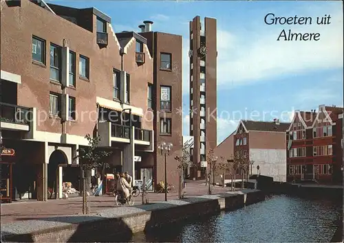 Almere Kerkgracht carillontoren Kat. Almere