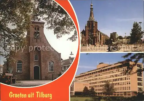 Tilburg Kirche Gebaeude  Kat. Tilburg