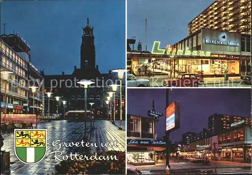 Rotterdam Ansichten Rijken de Lange  Kat. Rotterdam