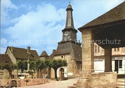 Treignac Mairie vieille halle  Kat. Treignac