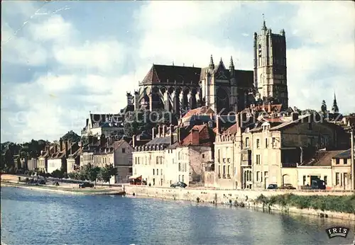 Auxerre Abside Cathedrale Bords Yonne Kat. Auxerre