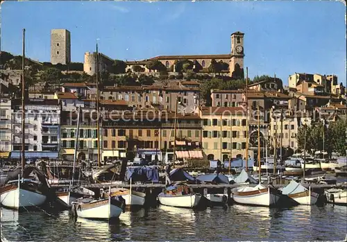 Cannes Alpes Maritimes Port Quai St Pierre Suquet  Kat. Cannes