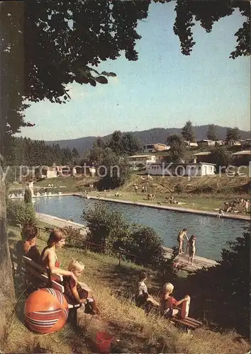 Breitenbach Eichsfeld Schwimmbad Kat. Leinefelde Worbis