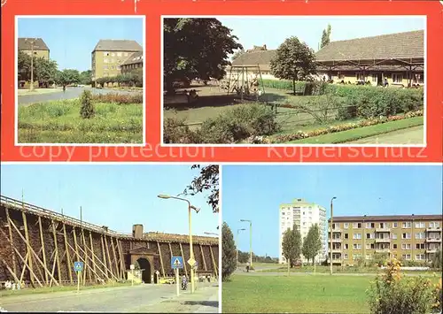 Bad Duerrenberg Karl Marx Platz Kurpark Gradierwerk Neubaugebiet Kat. Bad Duerrenberg