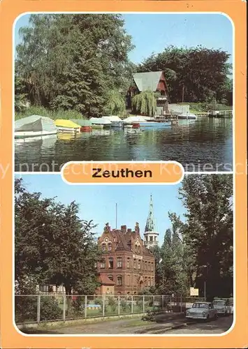 Zeuthen Zeuthener See Rathaus Kat. Zeuthen