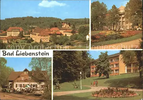 Bad Liebenstein Heinrich Mann Sanatorium Kurhaus Hubertushof Therapiegebaeude Kat. Bad Liebenstein