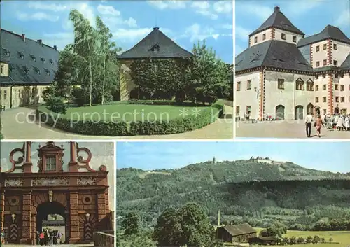 Augustusburg Brunnenhaus Nordportal Erdmannsdorf Schloss Kat. Augustusburg