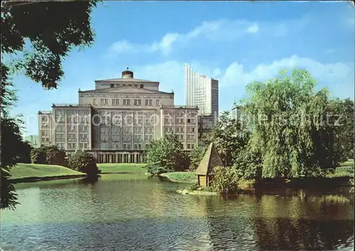 Leipzig Oper Schwanenteich Kat. Leipzig