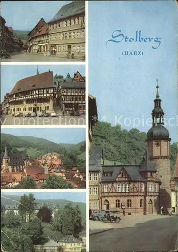 Stolberg Harz Orts und Teilansichten Kirche Kat. Stolberg Harz