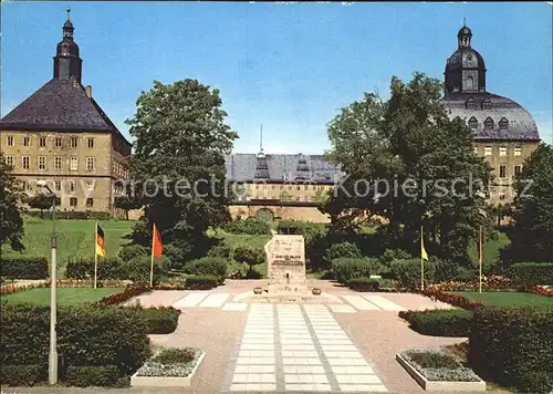Gotha Thueringen Schloss Friedenstein Mahnmal Kat. Gotha