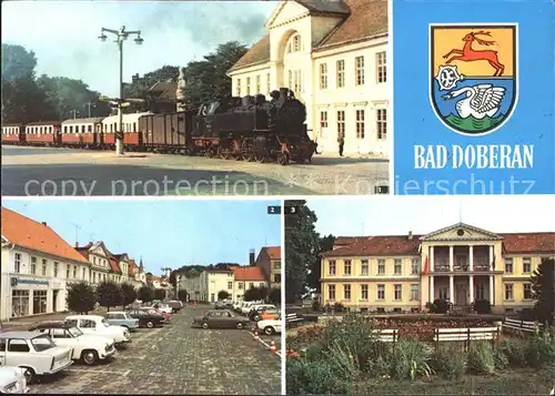 Bad Doberan Baederbahn Markt Moorbad Kat. Bad Doberan