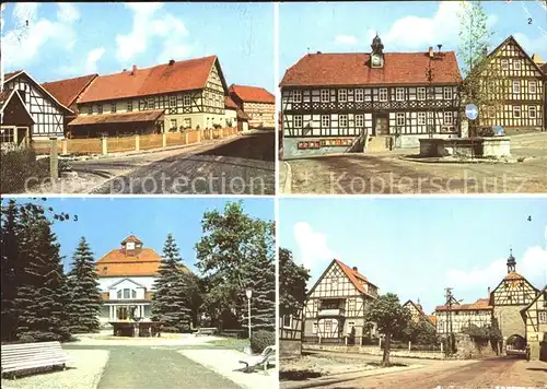 Bad Colberg Heldburg Teilansicht Sanatorium Ummerstadt Markt Heldburg Untere Vorstadt Kat. Bad Colberg Heldburg