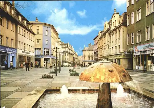 Zeitz Leninstrasse Brunnen Kat. Zeitz